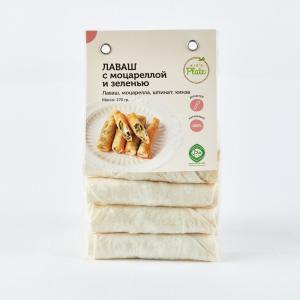 Family plate лаваш с моцареллой и зеленью 10 шт, 210 гр